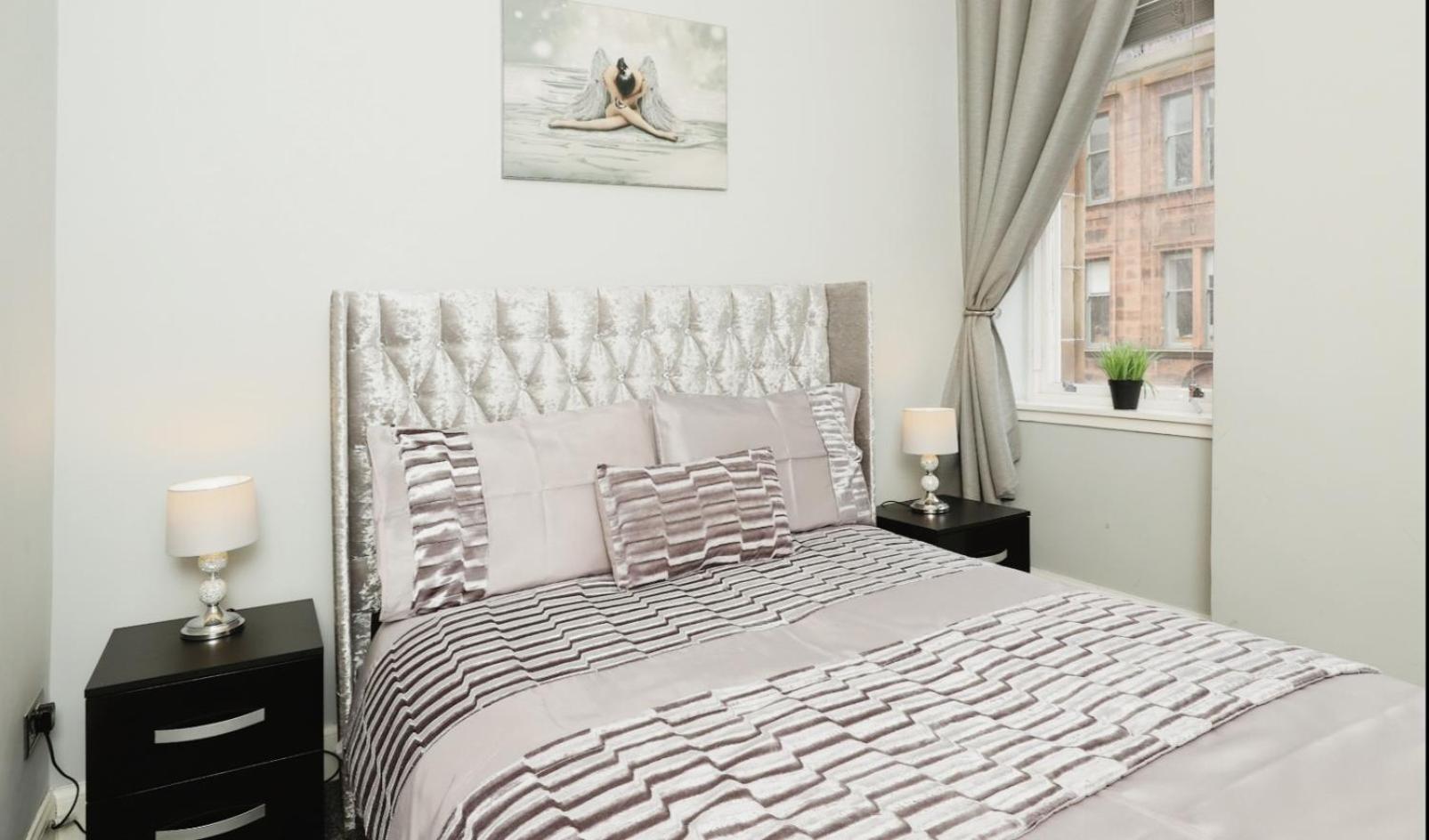 Modern Glasgow City Centre Apartment מראה חיצוני תמונה